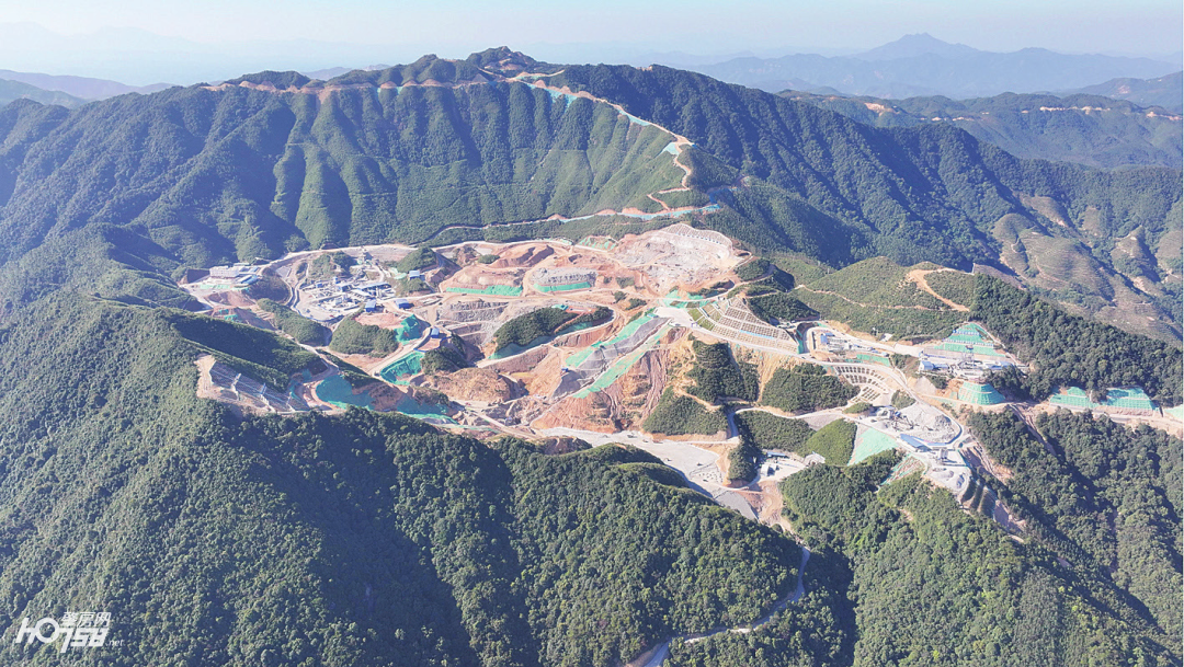 位于上水库区的肇庆浪江抽水蓄能电站项目。肇庆市融媒体中心记者 朱梦丹 摄